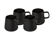 Load image into Gallery viewer, Maxwell &amp; Williams Blend Sala Mug 375ML Set of 4 Black GB - ZOES Kitchen