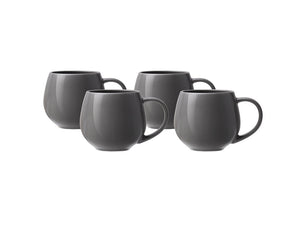 Maxwell & Williams Concorde Mug 475ML Set of 4 Charcoal GB - ZOES Kitchen