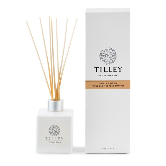 Tilley Classic White - Reed Diffuser 150 Ml - Vanilla Bean - ZOES Kitchen