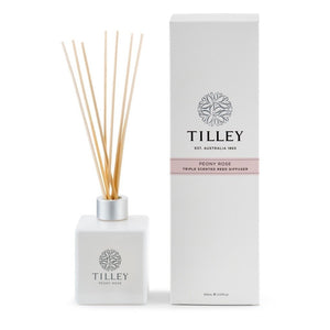 Tilley Classic White - Reed Diffuser 150 Ml - Peony Rose - ZOES Kitchen