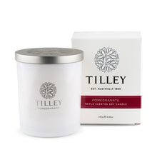 Load image into Gallery viewer, Tilley Classic White - Soy Candle 240g - Pomegranate - ZOES Kitchen