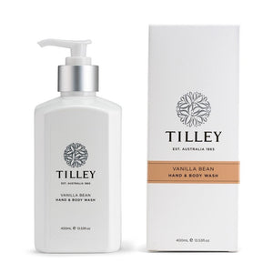 Tilley Classic White - Body Wash 400ml - Vanilla Bean - ZOES Kitchen