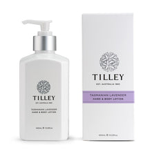 Load image into Gallery viewer, Tilley Classic White - Body Lotion 400ml - Tasmanian Lavender - ZOES Kitchen