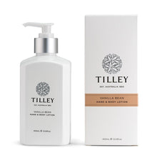Load image into Gallery viewer, Tilley Classic White - Body Lotion 400ml - Vanilla Bean - ZOES Kitchen