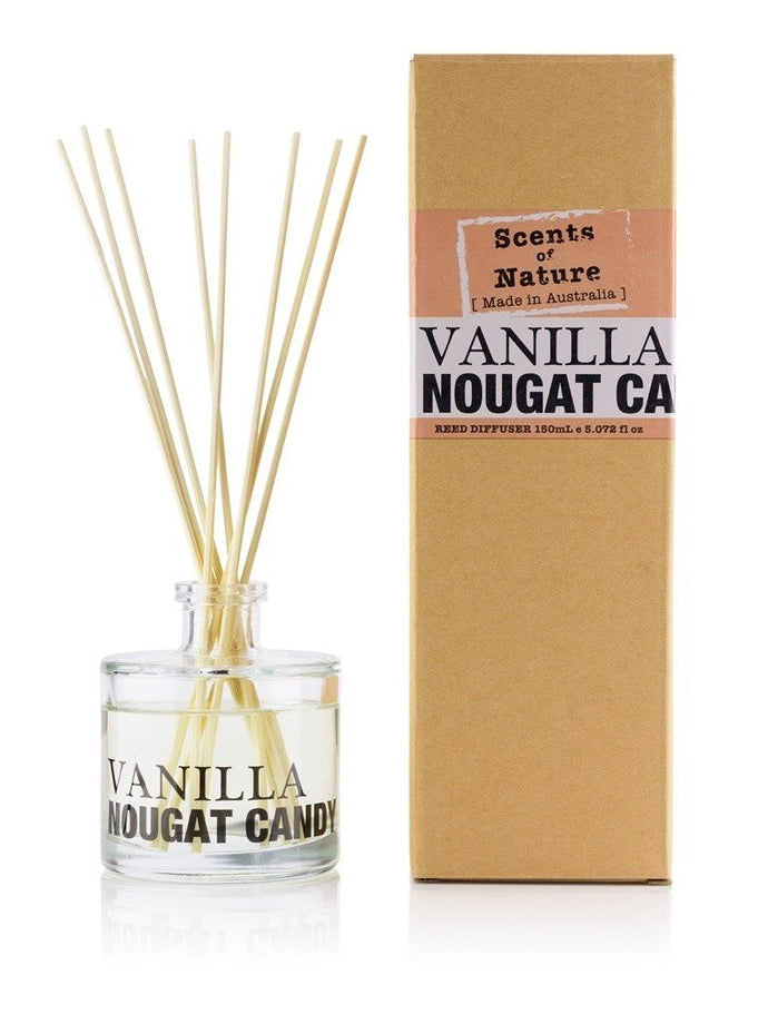 Tilley Scents Of Nature - Reed Diffuser 150ml - Vanilla Nougat Candy - ZOES Kitchen
