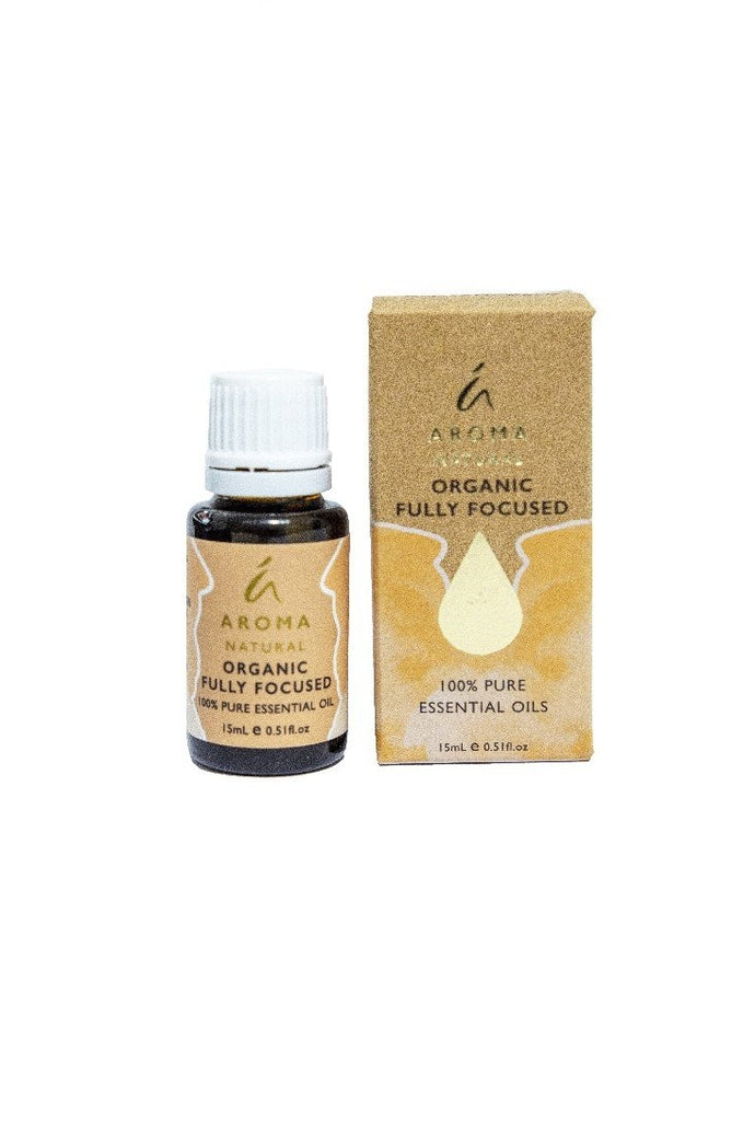 Tilley Aroma Natural - Organic Essential Oil - Fully Focused - ZOES Kitchen