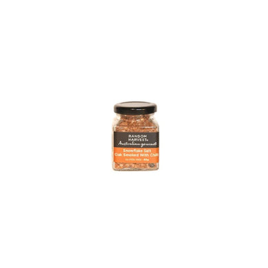 Random Harvest Oak Smoked Snow Flake Salt 60g - Chilli - ZOES Kitchen