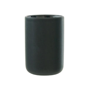 Salt&Pepper Suds Ceramic Tumbler 10cm Black - ZOES Kitchen