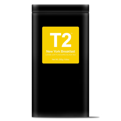 T2 Loose Tea - Black Tin - New York Breakfast 250g - ZOES Kitchen