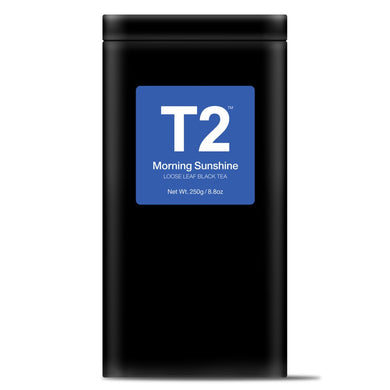 T2 Loose Tea - Black Tin - Morning Sunshine 250g - ZOES Kitchen