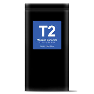 T2 Loose Tea - Black Tin - Morning Sunshine 250g - ZOES Kitchen