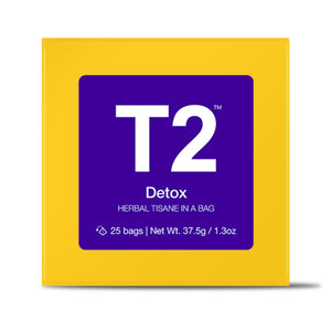 T2 Teabags - Detox Bio Tbag 25pk Y/B - ZOES Kitchen