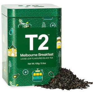 T2 Icon Tin - Melbourne Breakfast 100g - ZOES Kitchen