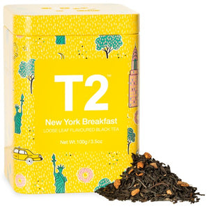T2 Icon Tin - New York 100g - ZOES Kitchen