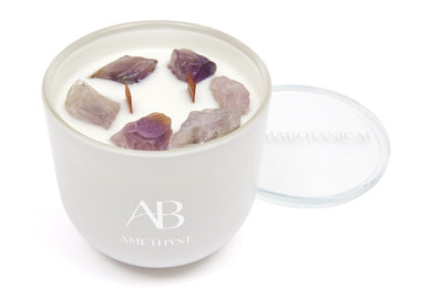 Aromabotanical Crystal Candle 340g - Amethyst - ZOES Kitchen