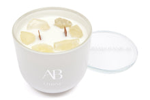 Load image into Gallery viewer, Aromabotanical Crystal Candle 340g - Citrine - ZOES Kitchen