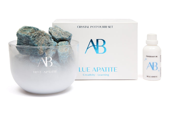 Aromabotanical Crystal Pot Pourri - Blue Apatite - ZOES Kitchen