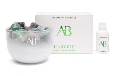 Aromabotanical Crystal Pot Pourri - Fluorite - ZOES Kitchen