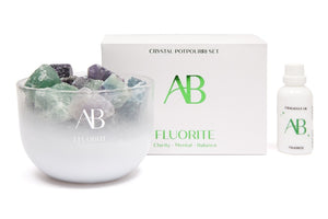 Aromabotanical Crystal Pot Pourri - Fluorite - ZOES Kitchen