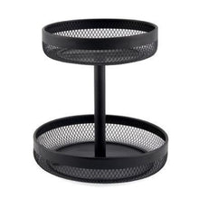 Load image into Gallery viewer, Classica Nero Mesh 2 Tier Fruit Basket - ZOES Kitchen