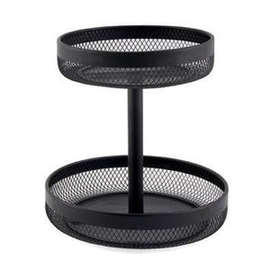 Classica Nero Mesh 2 Tier Fruit Basket - ZOES Kitchen