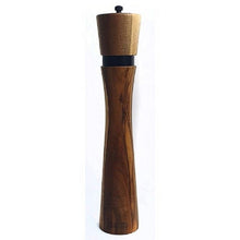 Load image into Gallery viewer, Classica Acacia and Black Steel Salt &amp; Pepper Grinder - 25cm - ZOES Kitchen