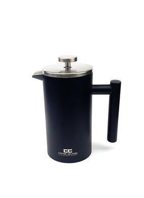 Coffee Culture Double Wall French Press Plunger Matte Black 800ml - ZOES Kitchen