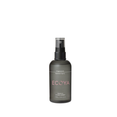 Ecoya Sanitiser Spray 65ml - Guava & Lychee - ZOES Kitchen