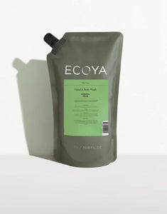 Ecoya Hand & Body Wash Refill 1L - French Pear - ZOES Kitchen