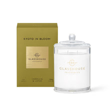 Load image into Gallery viewer, Glasshouse Fragrance - 380g Candle - Kyoto In Bloom - ZOES Kitchen