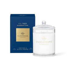 Load image into Gallery viewer, Glasshouse Fragrance - 380g Candle - I&#39;ll Take Manhattan - ZOES Kitchen