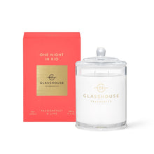 Load image into Gallery viewer, Glasshouse Fragrance - 380g Candle - One Night In Rio - ZOES Kitchen