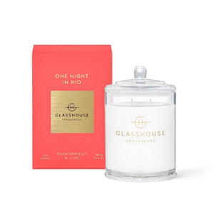 Glasshouse Fragrance - 380g Candle - One Night In Rio - ZOES Kitchen