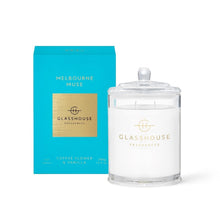 Load image into Gallery viewer, Glasshouse Fragrance - 380g Candle - Melbourne Muse - ZOES Kitchen