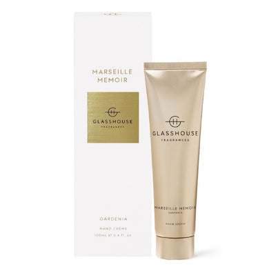 Glasshouse Fragrance - 100ml Hand Cream - Marseille Memoir - ZOES Kitchen