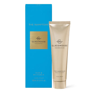 Glasshouse Fragrance - 100ml Hand Cream - The Hamptons - ZOES Kitchen