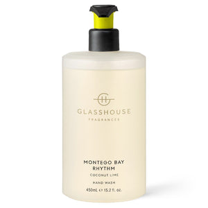 Glasshouse Fragrance - 450ml Hand Wash - Montego Bay Rhythm - ZOES Kitchen