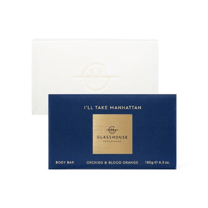 Glasshouse Fragrance - 180g Body Bar - I'll Take Manhattan - ZOES Kitchen