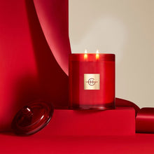Load image into Gallery viewer, Glasshouse Fragrance - 380g Soy Candle - Merry &amp; Bright - ZOES Kitchen
