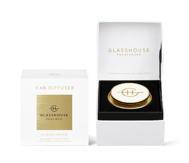 Glasshouse Fragrance - Car Diffuser Gold - A Tahaa Affair - ZOES Kitchen