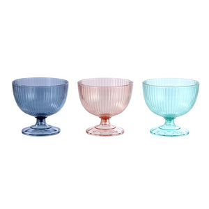 Palm Deco Dessert Cup 450ml - Blue, Green Or Sand - ZOES Kitchen