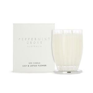 Peppermint Grove Candle 350g - Lily & Lotus Flower - ZOES Kitchen