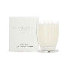 Load image into Gallery viewer, Peppermint Grove Candle 350g - Lily &amp; Lotus Flower - ZOES Kitchen