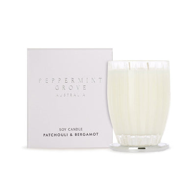 Peppermint Grove Candle 350g - Patchouli & Bergamot - ZOES Kitchen
