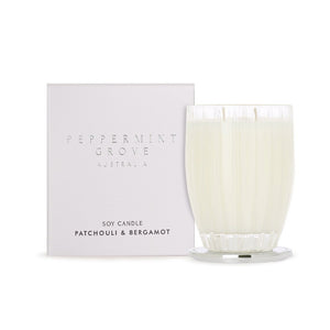 Peppermint Grove Candle 350g - Patchouli & Bergamot - ZOES Kitchen