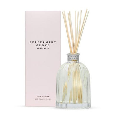Peppermint Grove Diffuser 100ml - Red Plum & Rose - ZOES Kitchen