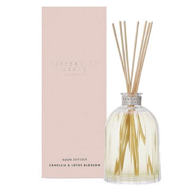 Peppermint Grove Diffuser 100ml - Camellia & Lotus Blossom - ZOES Kitchen