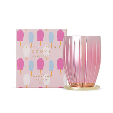 Peppermint Grove Candle 370g - Pink Lemonade - Limited Edition - ZOES Kitchen