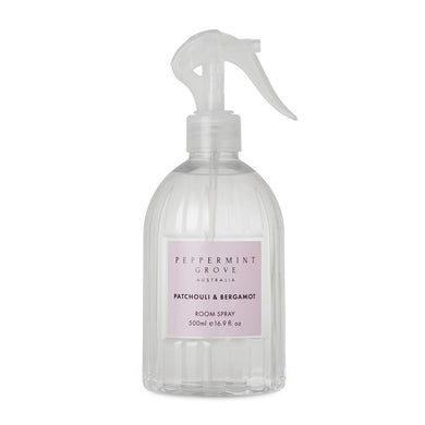Peppermint Grove Room Spray 500ml - Patchouli & Bergamot - ZOES Kitchen