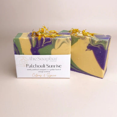 The Soap Bar - 125g Soap - Patchouli Sunrise - ZOES Kitchen
